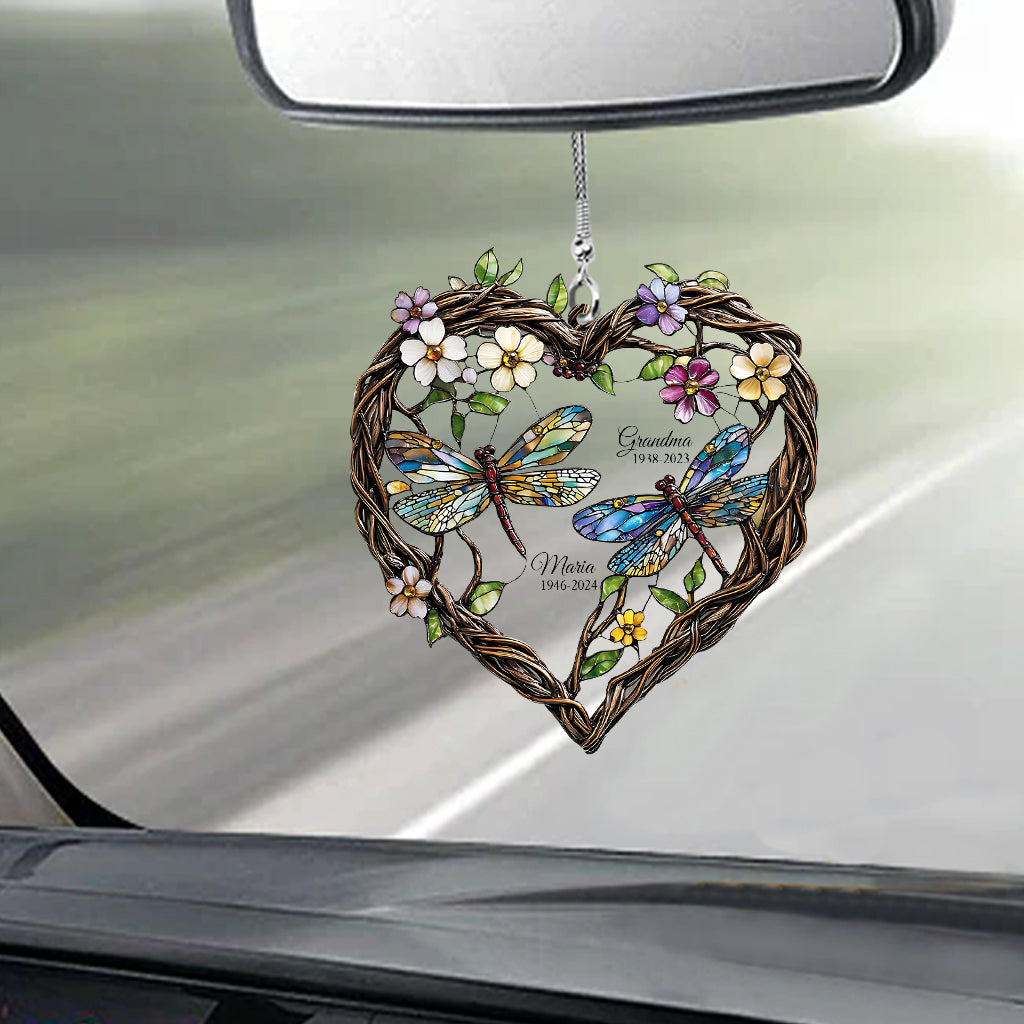 Always With You - Personalized Memorial Car Ornament