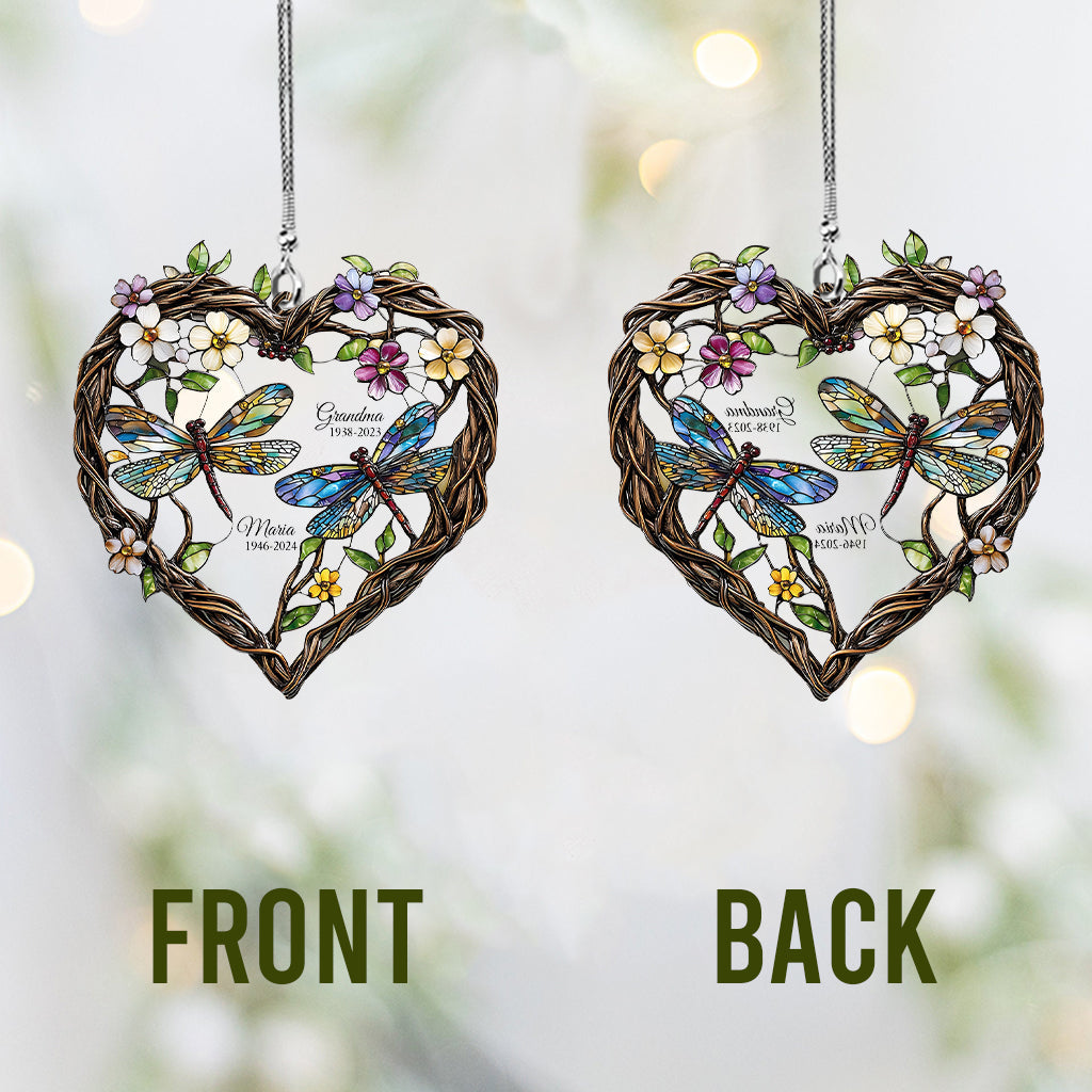 Always With You - Personalized Memorial Car Ornament