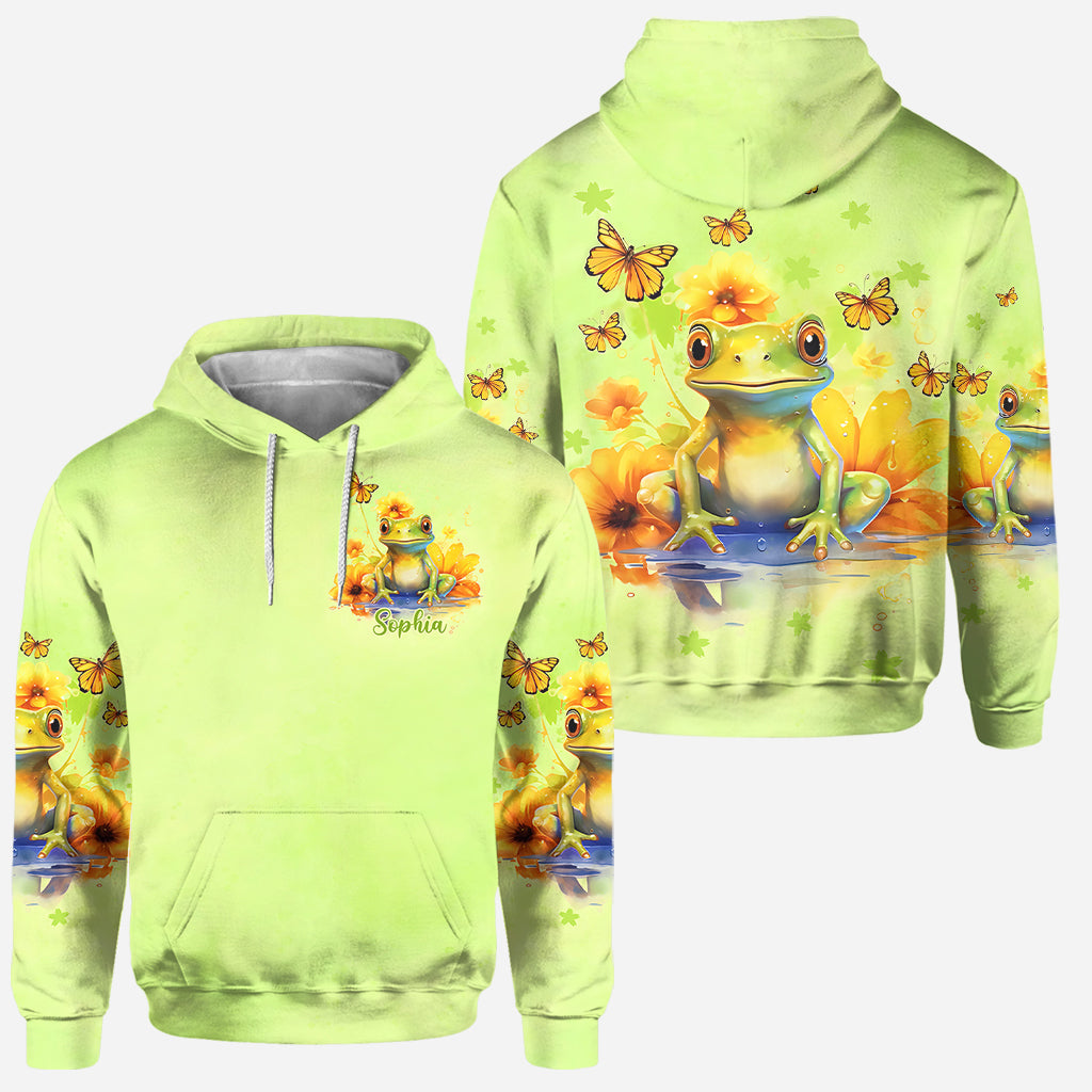 Love Frogs - Personalized Frog Hoodie and Leggings