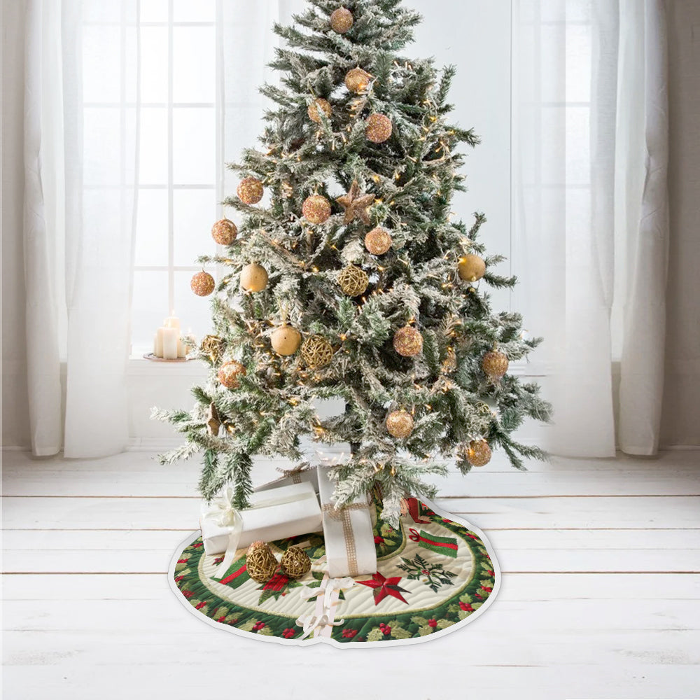 Familiäre Weihnachtsharmonie – Personalisierte Baumdecke