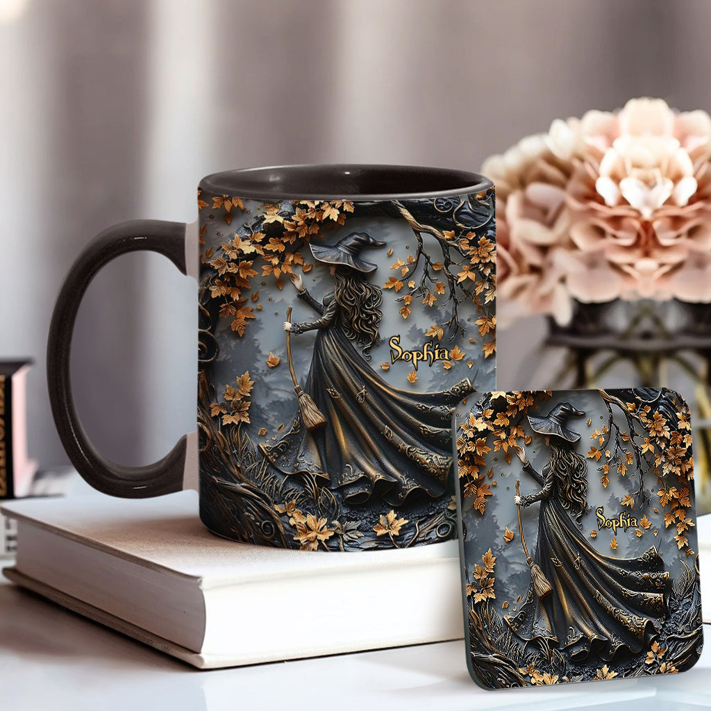 Beautiful Witch - Personalized Witch Accent Mug