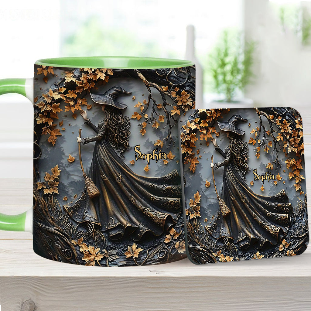 Beautiful Witch - Personalized Witch Accent Mug