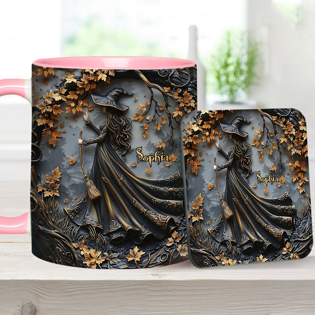 Beautiful Witch - Personalized Witch Accent Mug