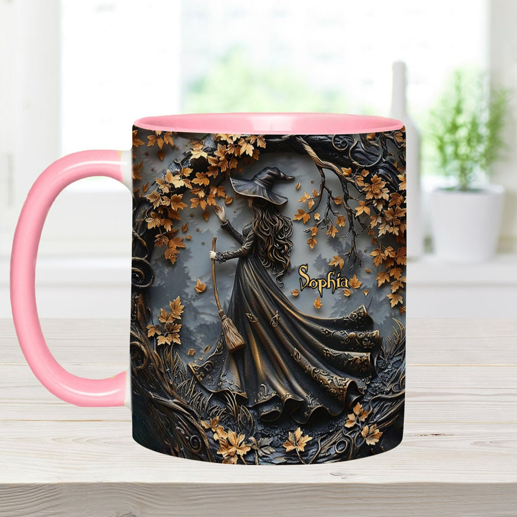 Beautiful Witch - Personalized Witch Accent Mug