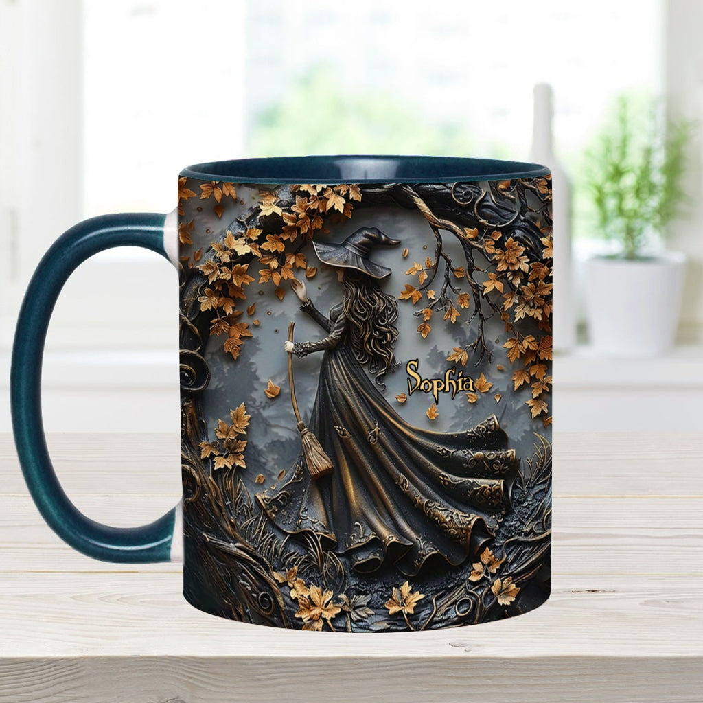 Beautiful Witch - Personalized Witch Accent Mug