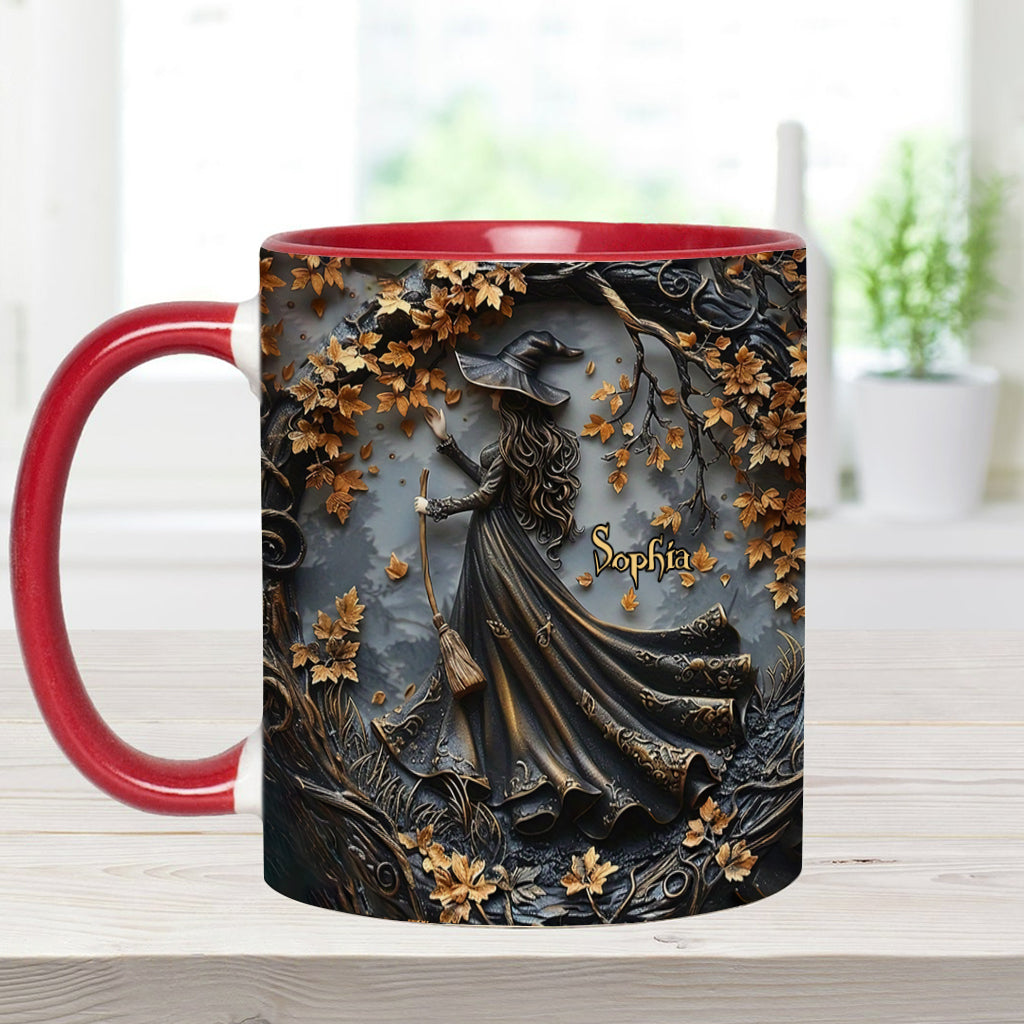 Beautiful Witch - Personalized Witch Accent Mug