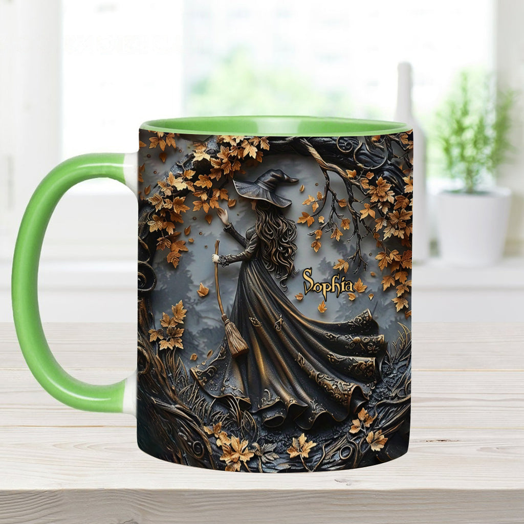 Beautiful Witch - Personalized Witch Accent Mug