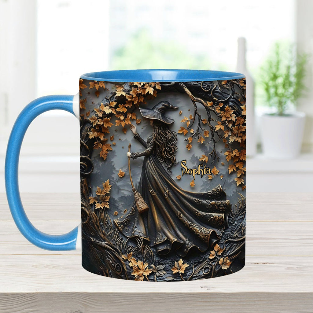 Beautiful Witch - Personalized Witch Accent Mug