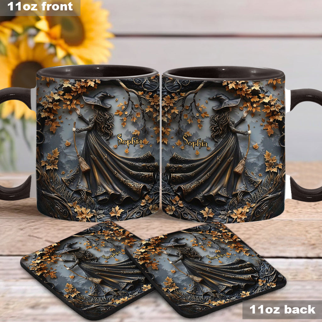 Beautiful Witch - Personalized Witch Accent Mug