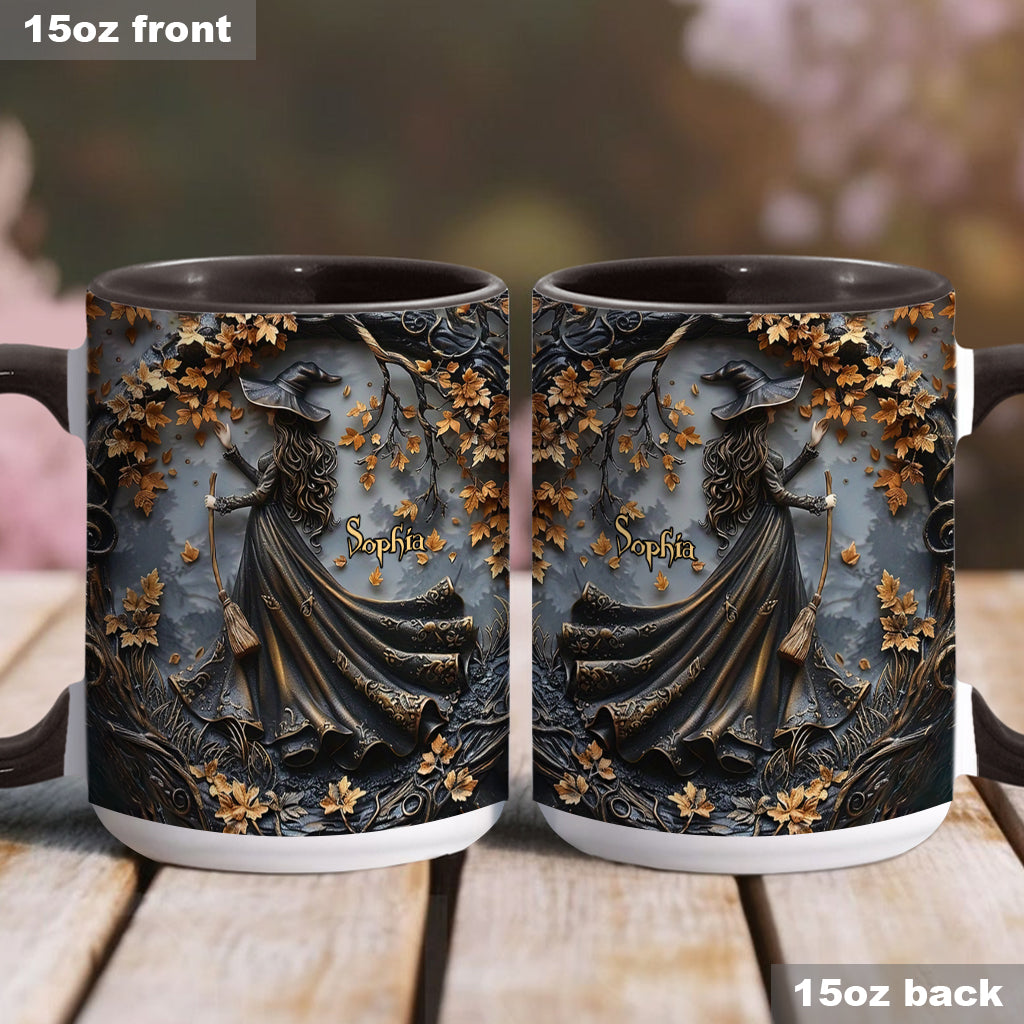 Beautiful Witch - Personalized Witch Accent Mug