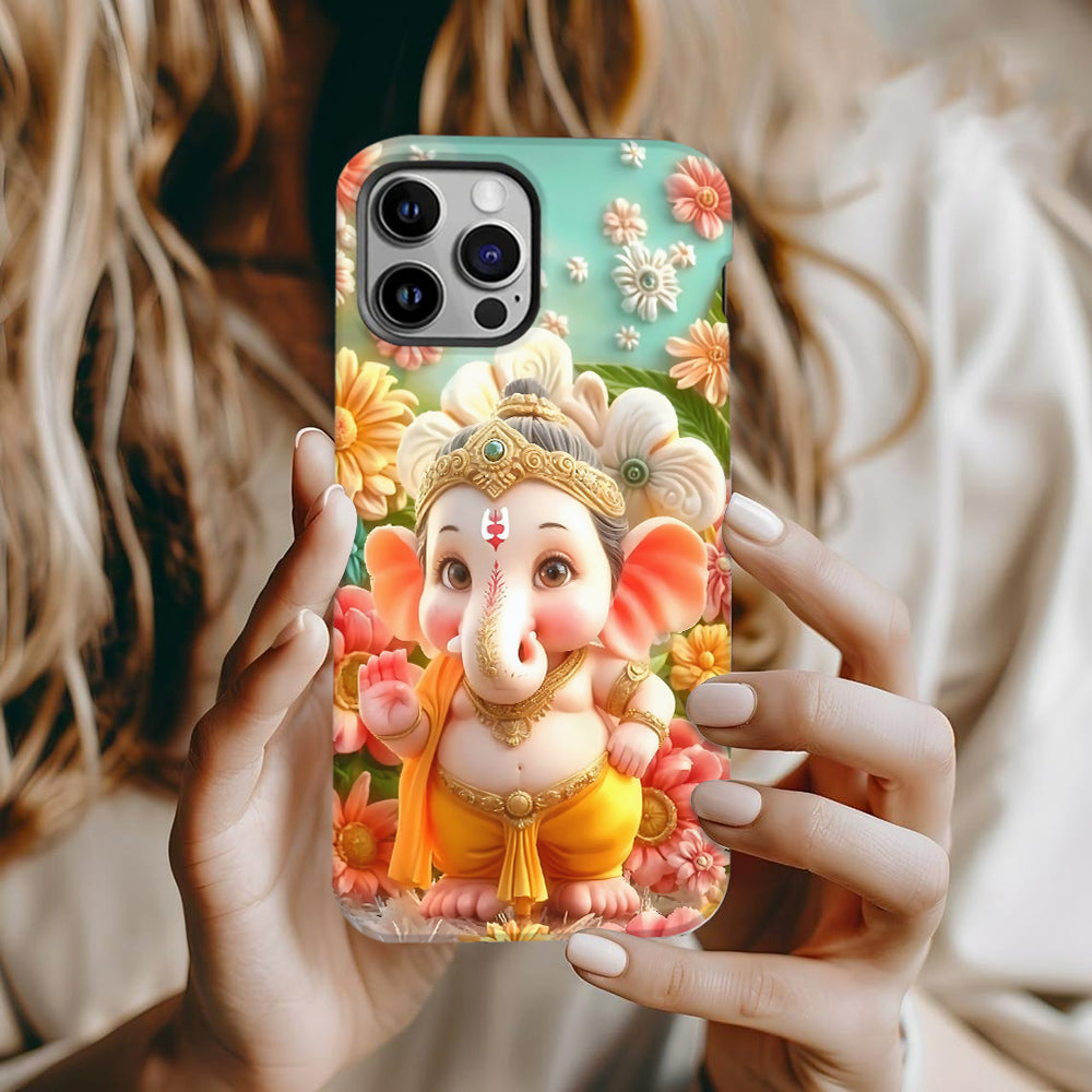 Ganesha - Hindu Full Print Phone Case