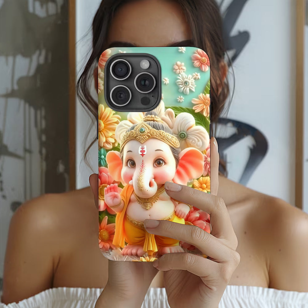 Ganesha - Hindu Full Print Phone Case
