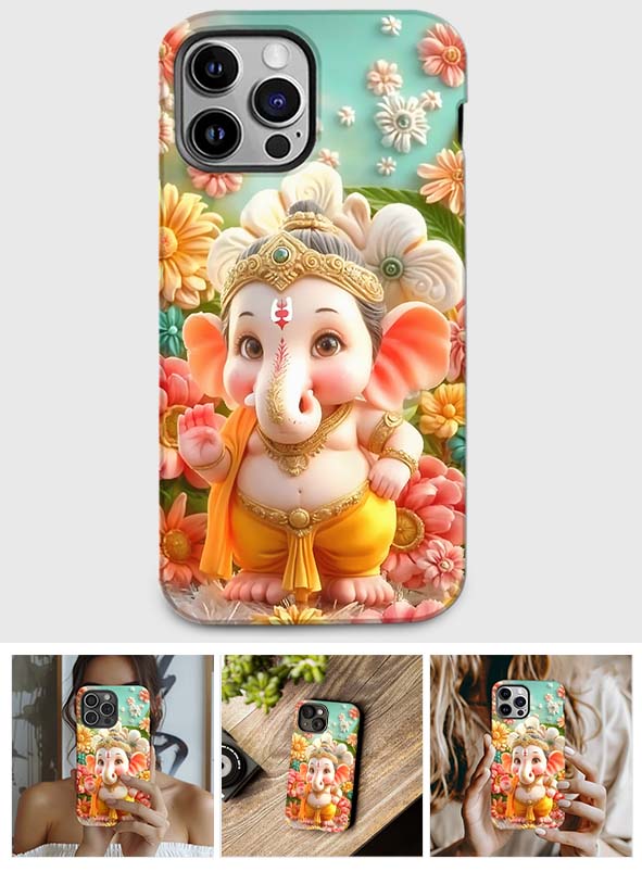 Ganesha - Hindu Full Print Phone Case