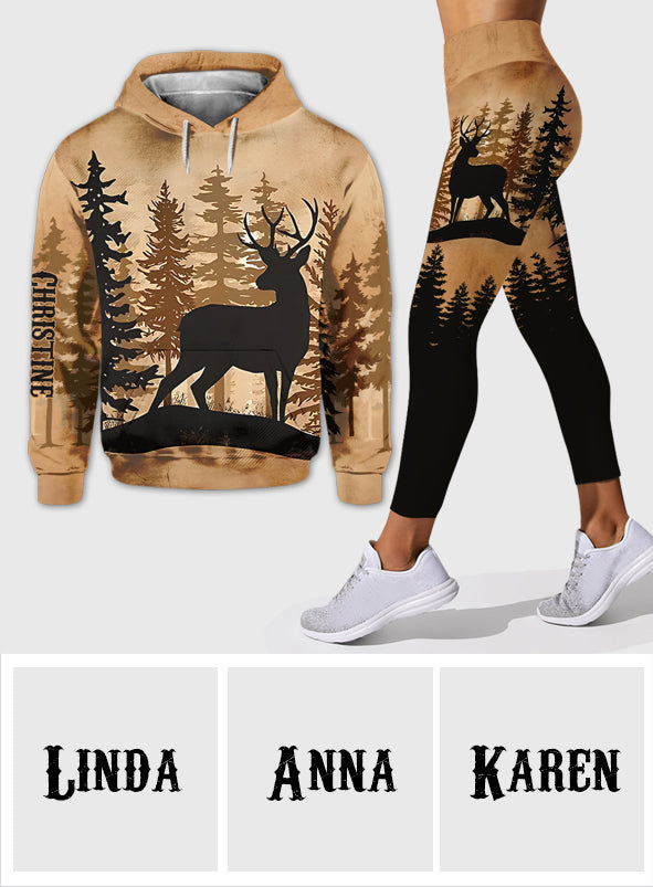 Country Girl – Personalisierter Jagd-Hoodie und Leggings