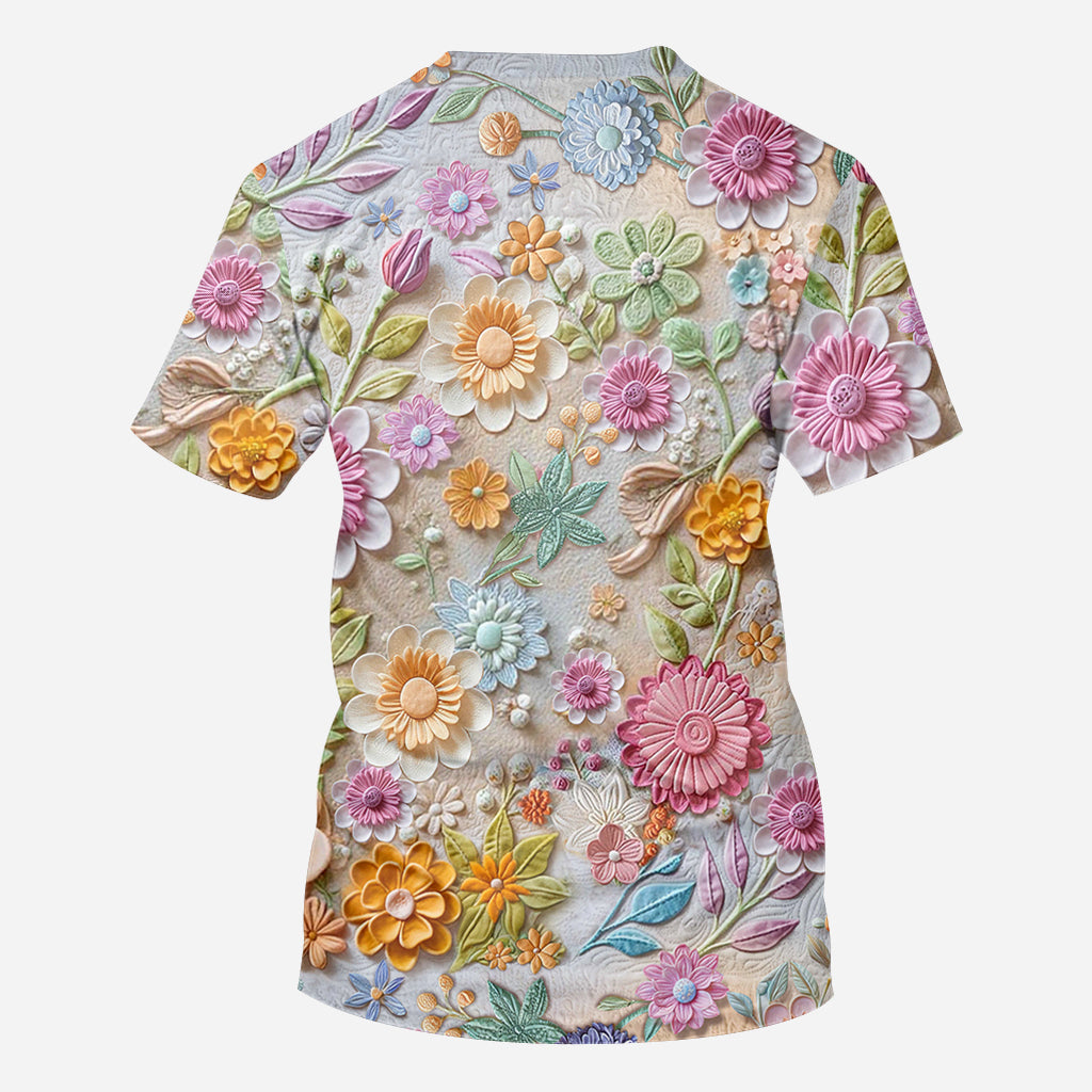 Haltet unsere Hände – Personalisiertes Mutter-T-Shirt