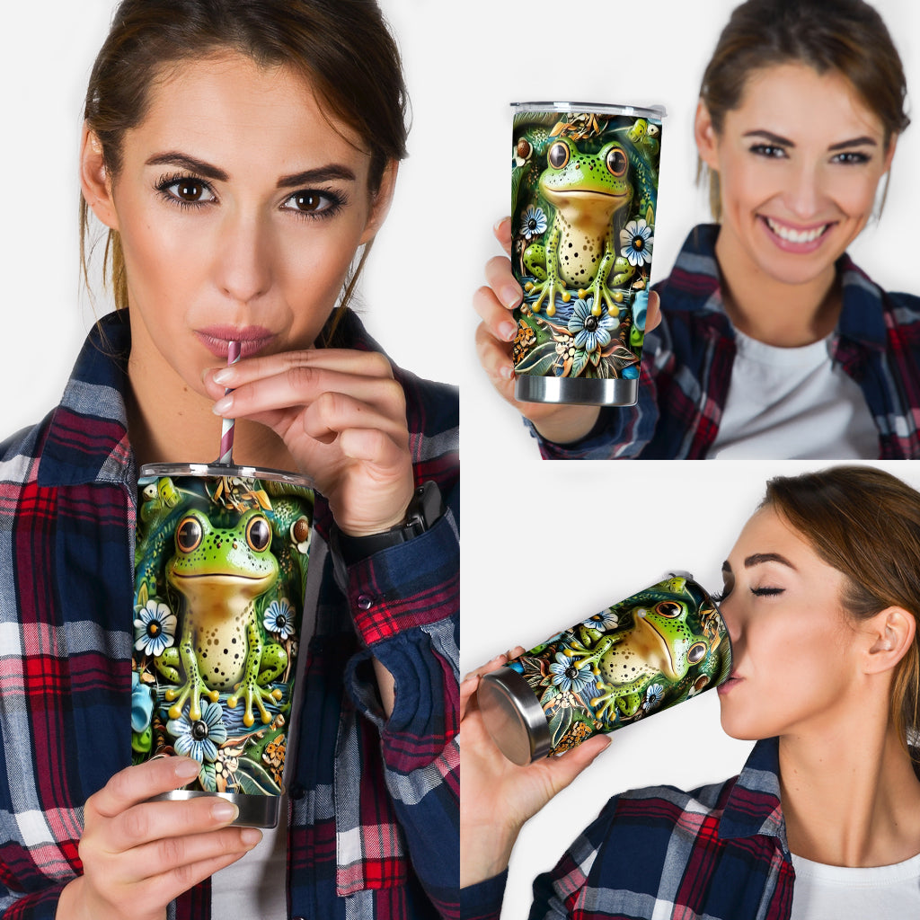 Love Frogs - Personalized Frog Tumbler