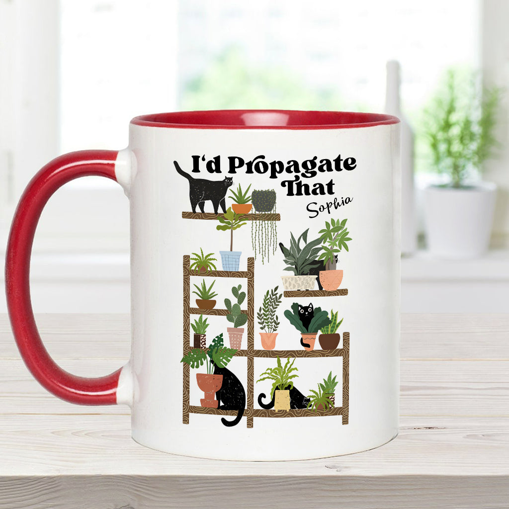 Das würde ich verbreiten – personalisierte Gartentasse