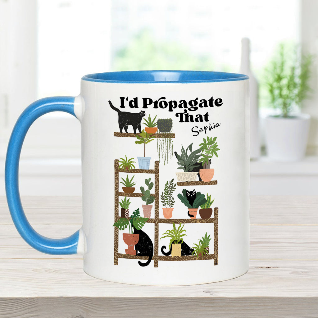 Das würde ich verbreiten – personalisierte Gartentasse