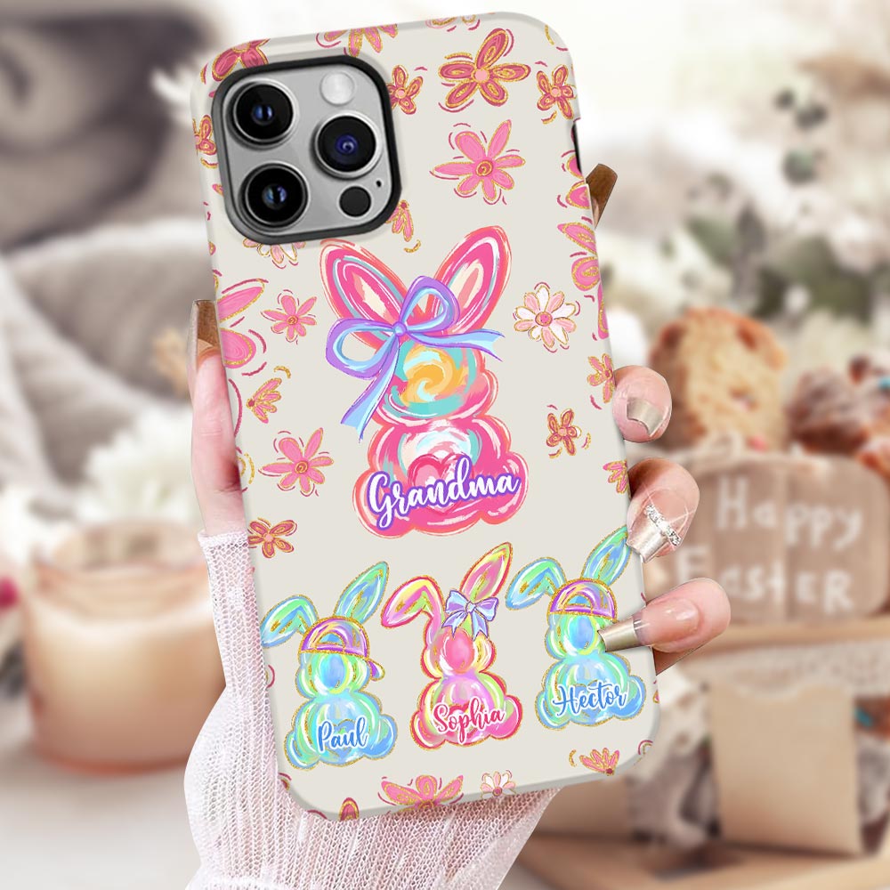 Grandma's Peeps - Personalized Grandma Full Print Phone Case