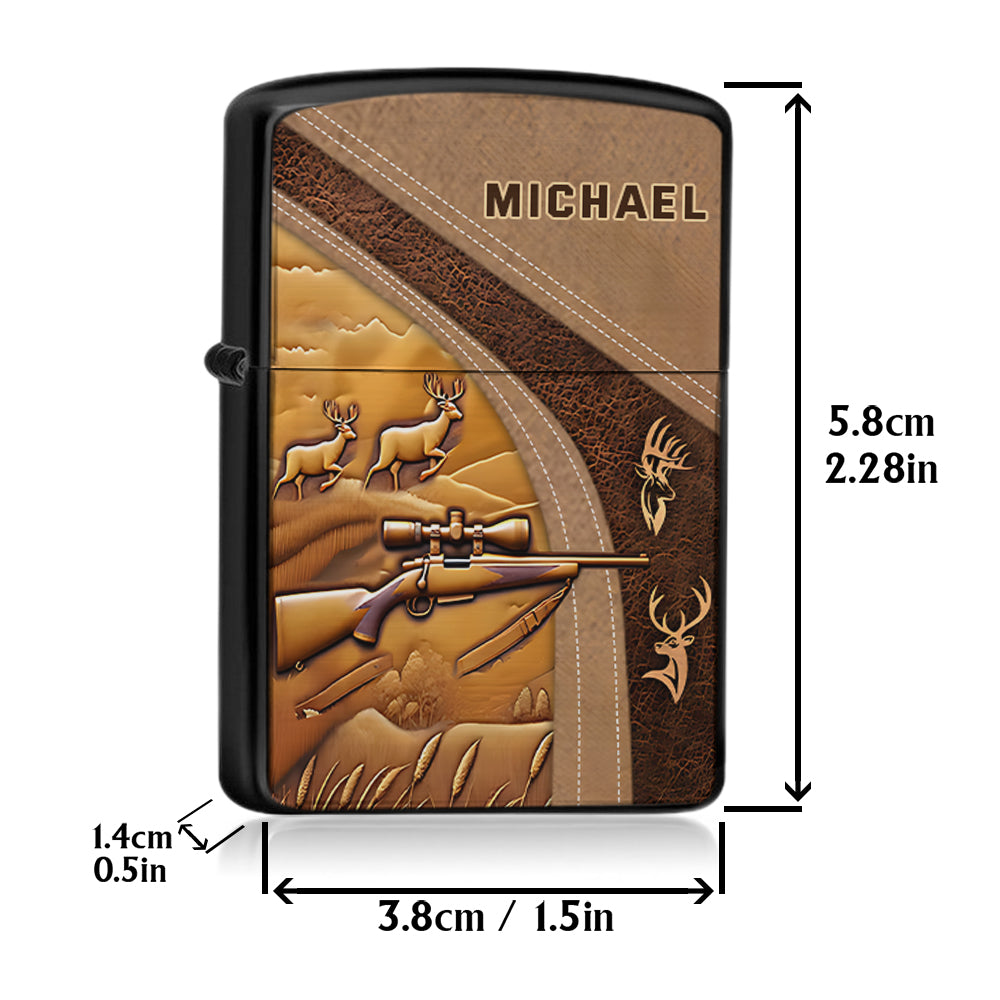 Liebe zur Jagd – Personalisiertes Jagdfeuerzeug