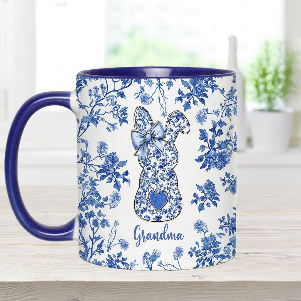 Grandma's Peeps - Personalized Grandma Accent Mug