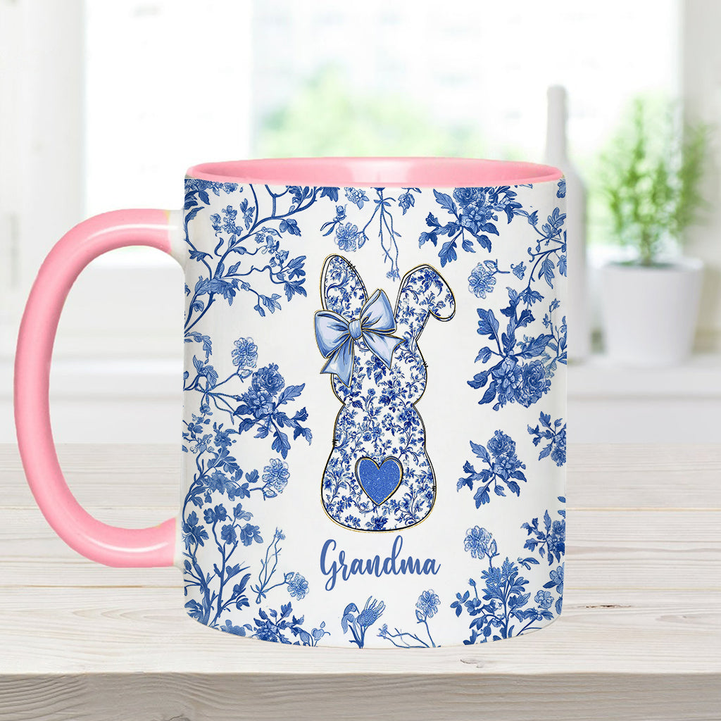 Grandma's Peeps - Personalized Grandma Accent Mug