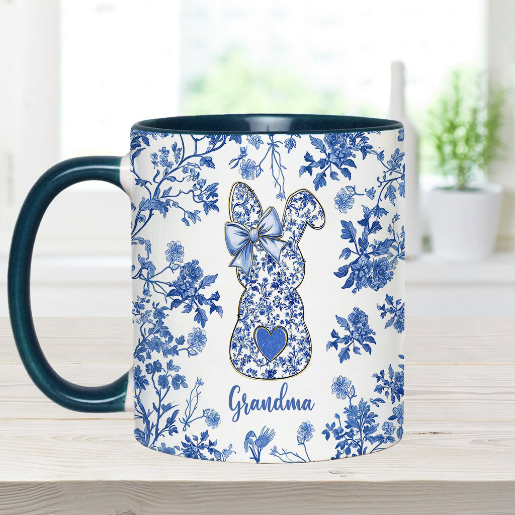Grandma's Peeps - Personalized Grandma Accent Mug
