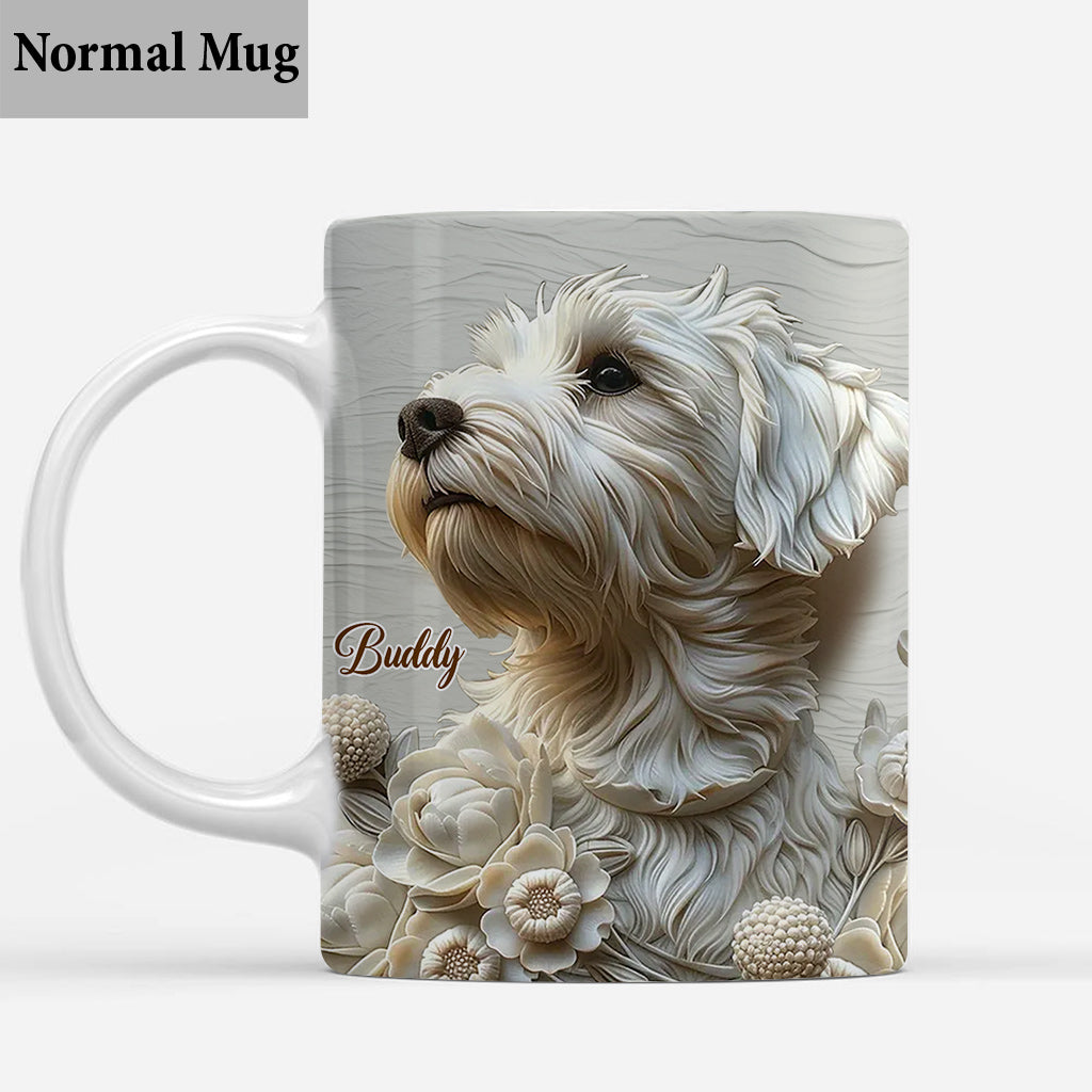Niedlicher Yorkshire Terrier – personalisierte Tasse mit Yorkshire-Terrier-Motiv
