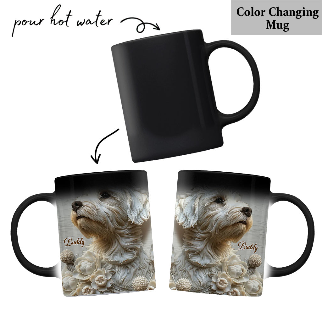 Niedlicher Yorkshire Terrier – personalisierte Tasse mit Yorkshire-Terrier-Motiv