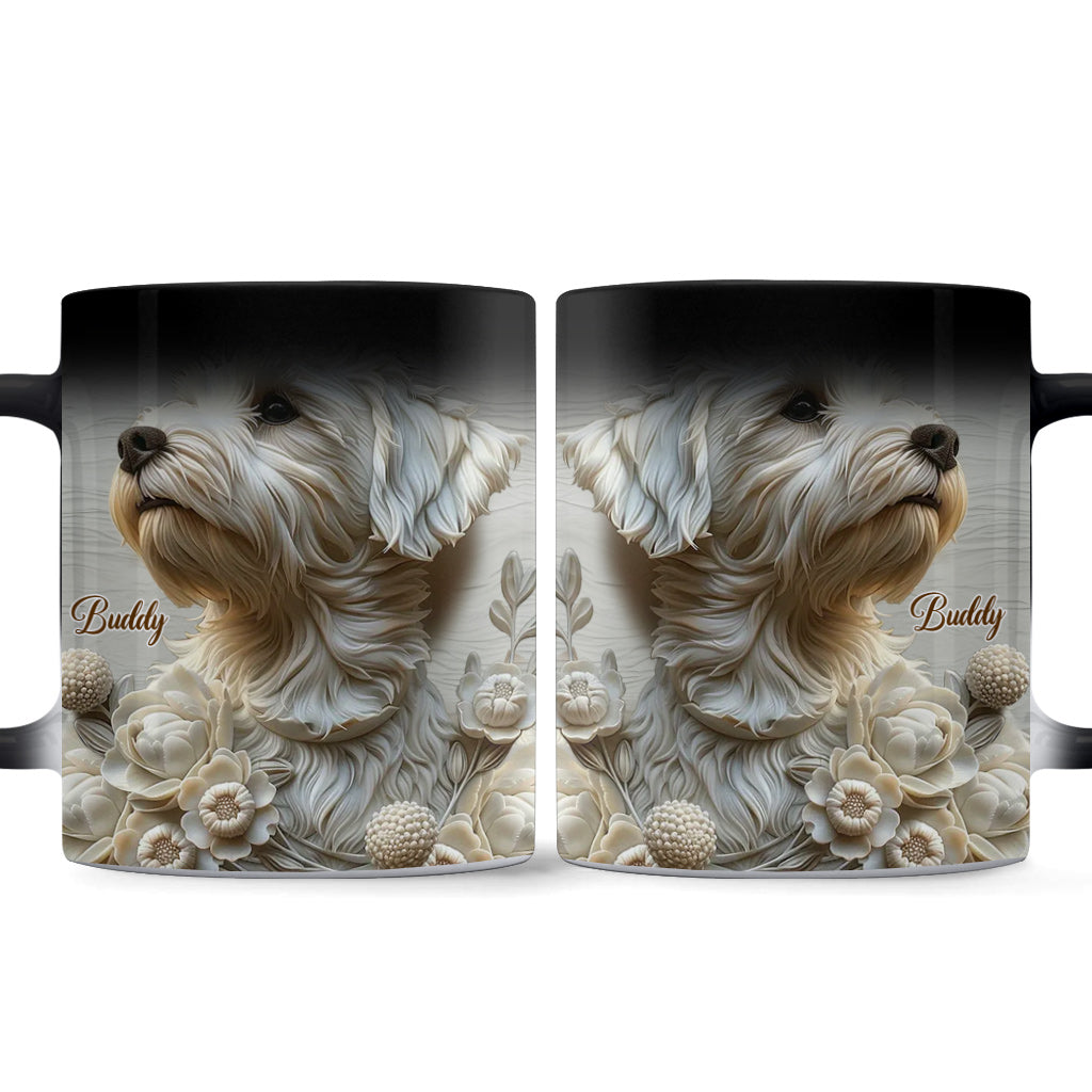 Niedlicher Yorkshire Terrier – personalisierte Tasse mit Yorkshire-Terrier-Motiv