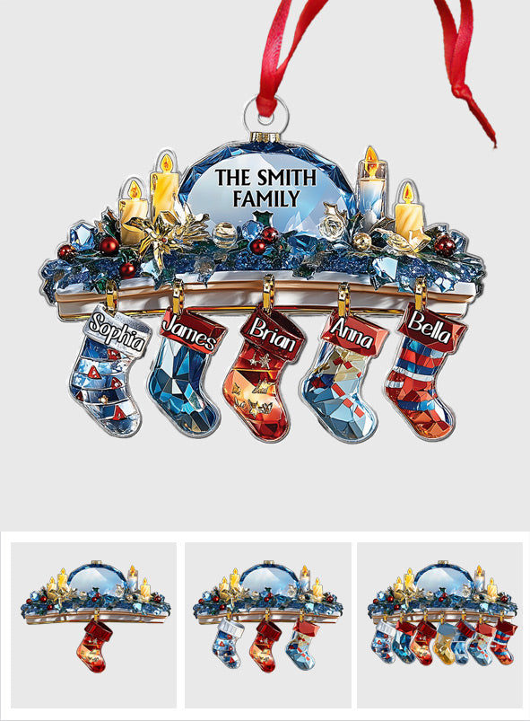 Kristallfamilie – Personalisierter Familienschmuck