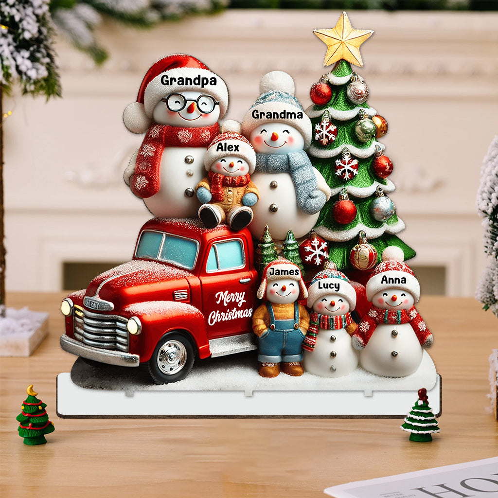 Nana & Papa's Cuties - Personalisierte Oma 1-lagige große freistehende Figur