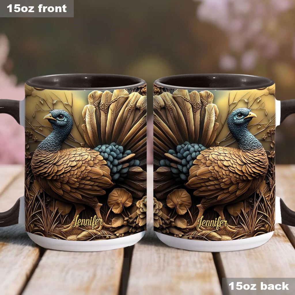 Wild Turkey - Personalized Hunting Accent Mug