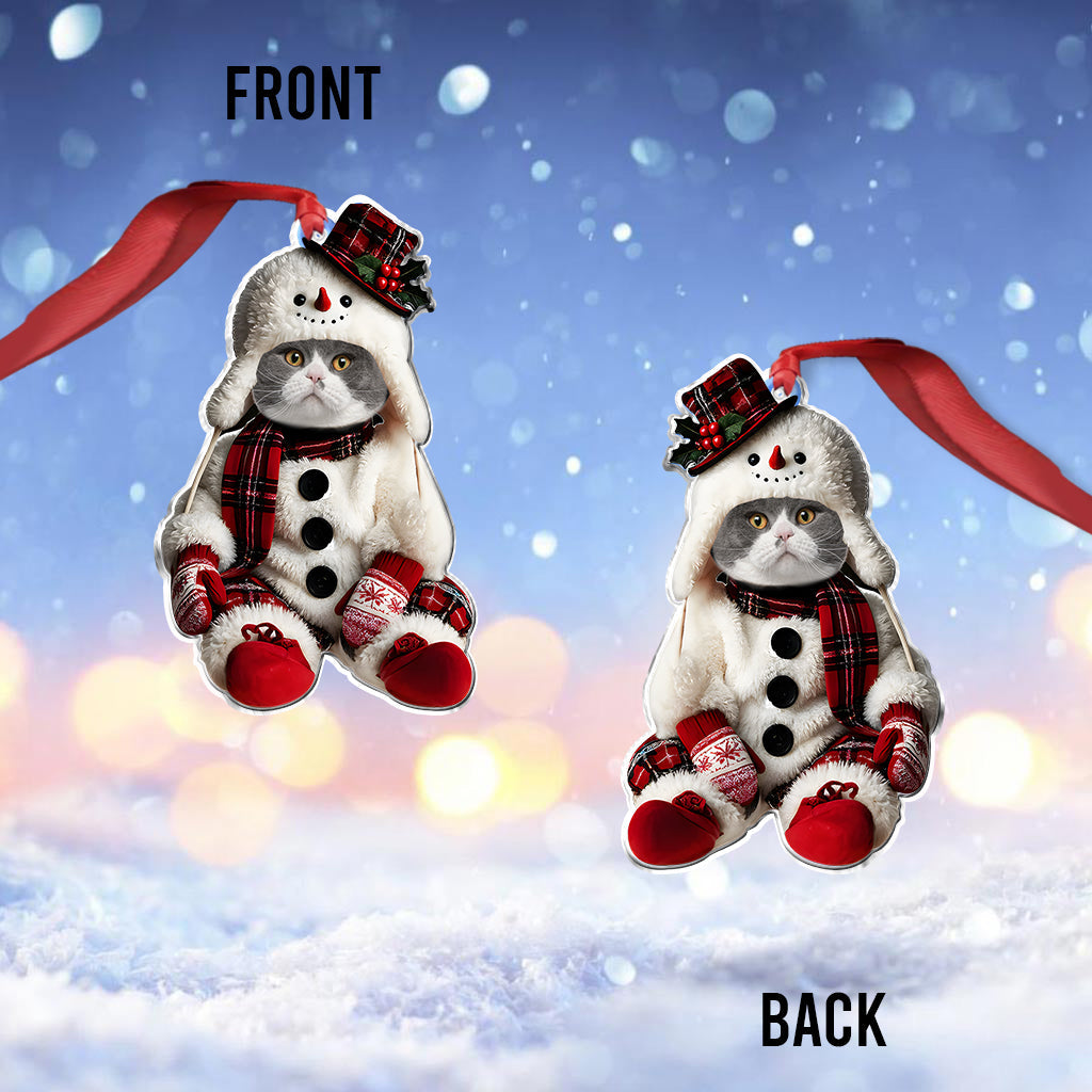 This Is How My Kids Look Like - Personalized Cat Custom Shaped Ornament