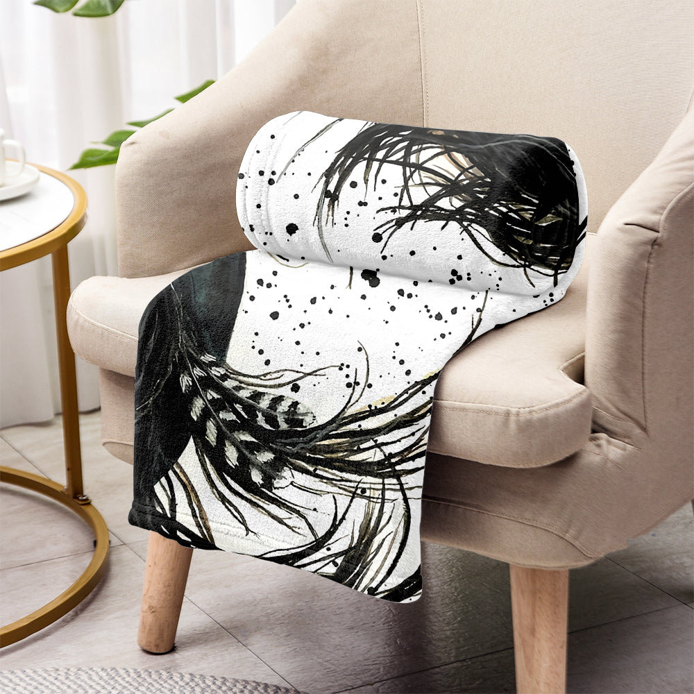 Pferdeliebhaber-Decke – Personalisierte Pferdedecke