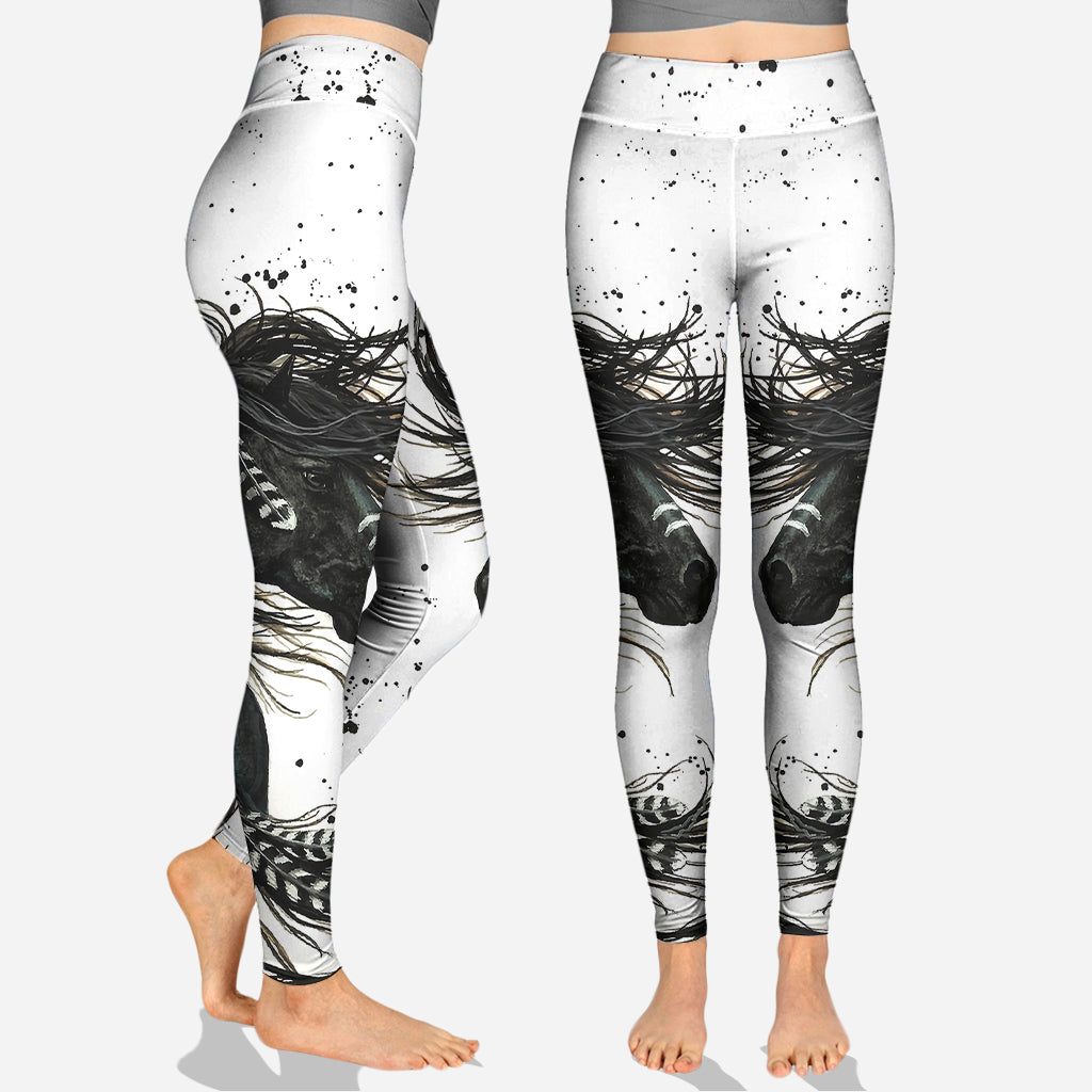 Pferdeliebe – Personalisierter Pferde-Hoodie und Leggings
