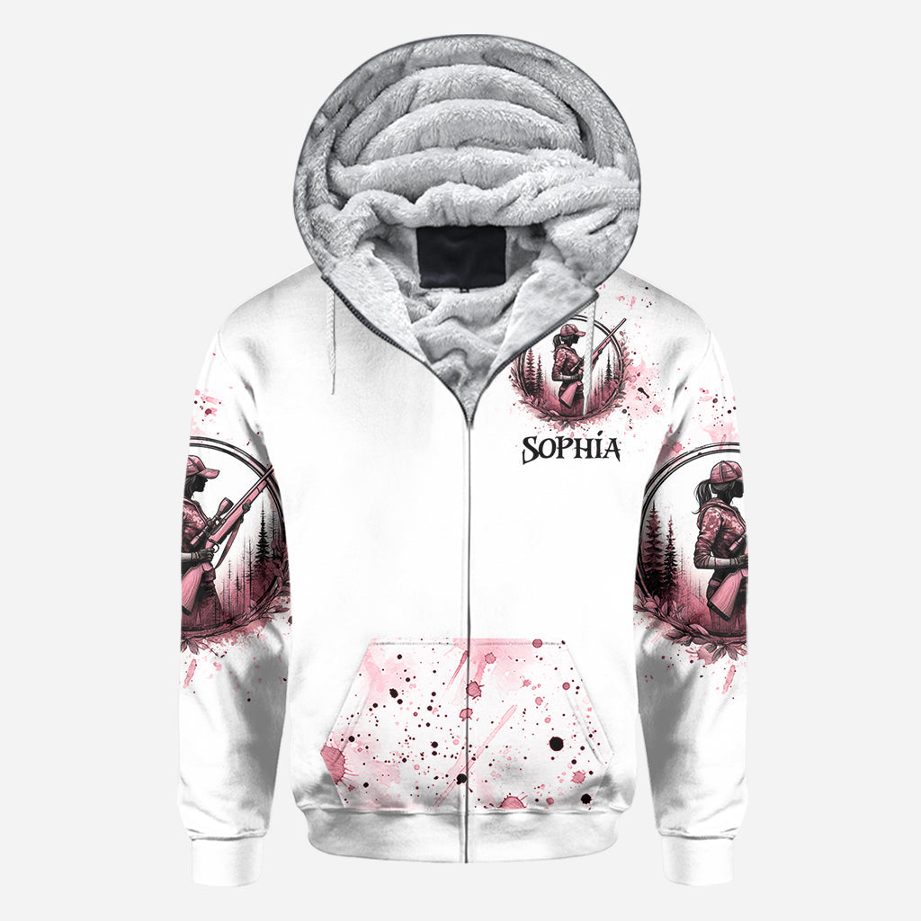 Hübsch in Pink – personalisiertes Jagd-Shirt