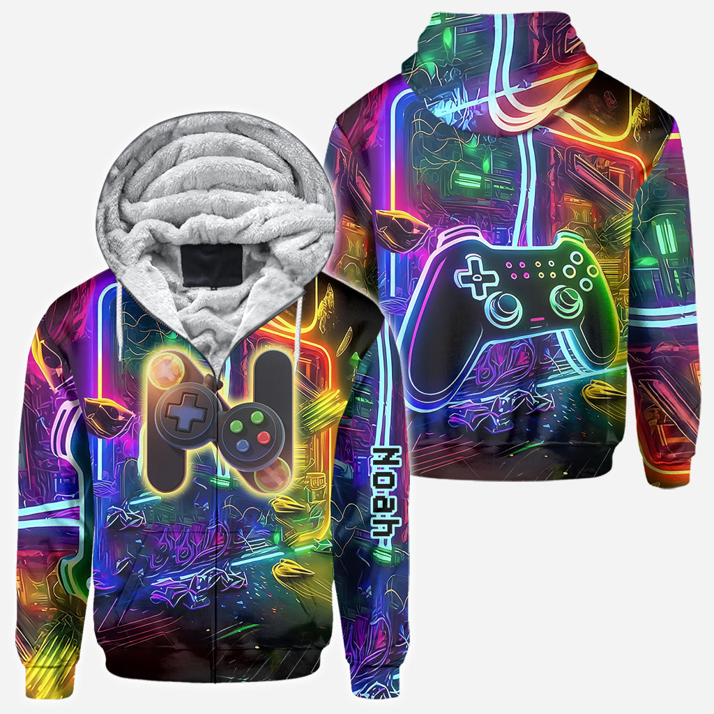 Gaming Alphabet - Personalized Kid All Over Shirt