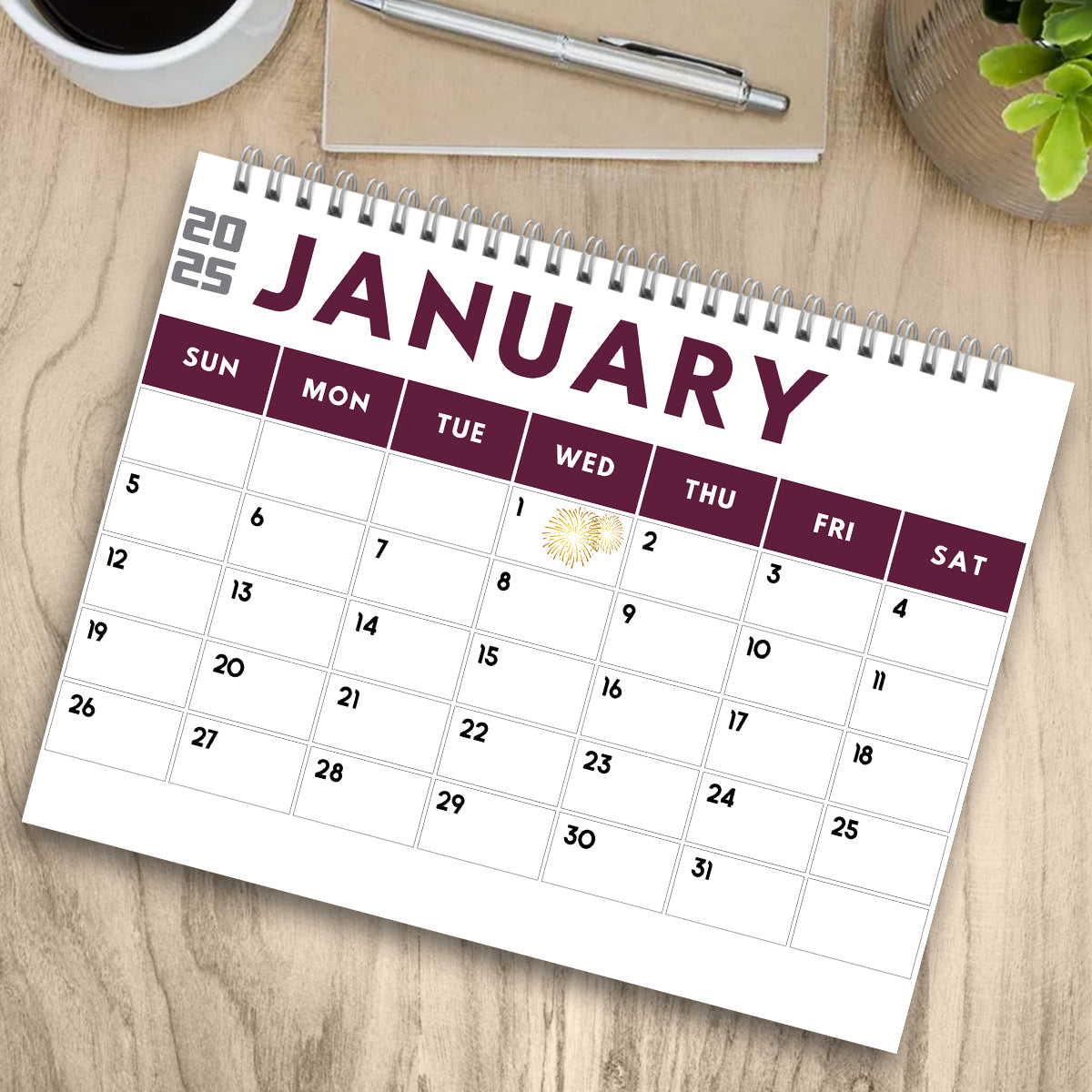 Quest Cat 2025 – Personalisierter Katzen-Wandkalender & Tischkalender