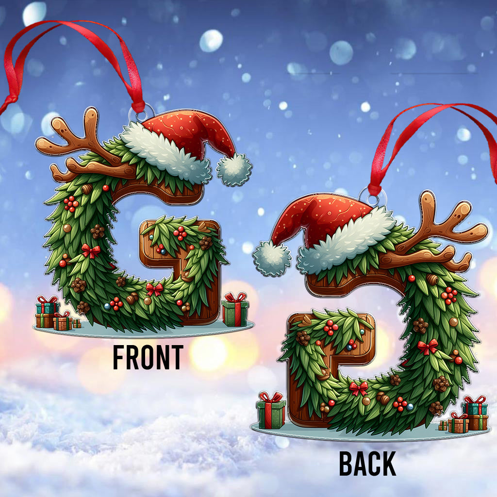 Weihnachtsschmuck mit Familiennamen – Personalisierter Familienschmuck