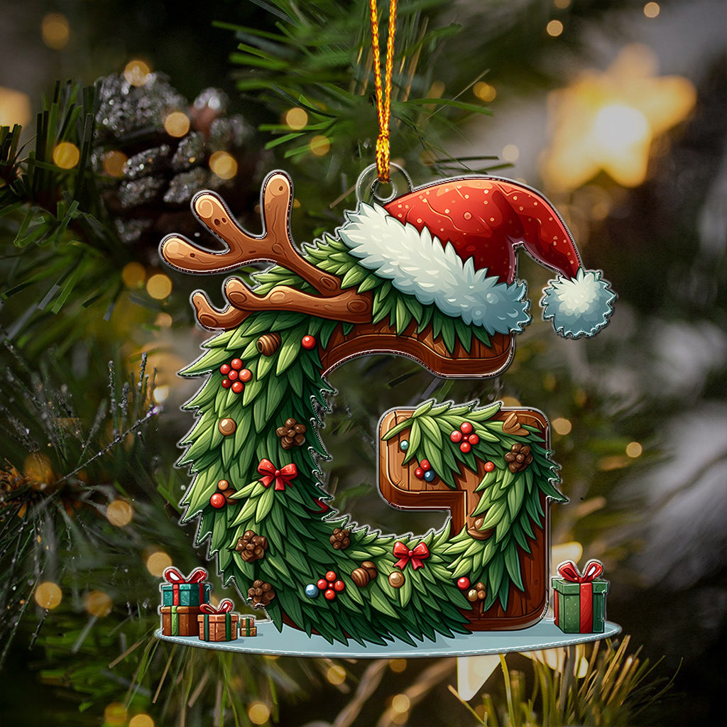 Weihnachtsschmuck mit Familiennamen – Personalisierter Familienschmuck