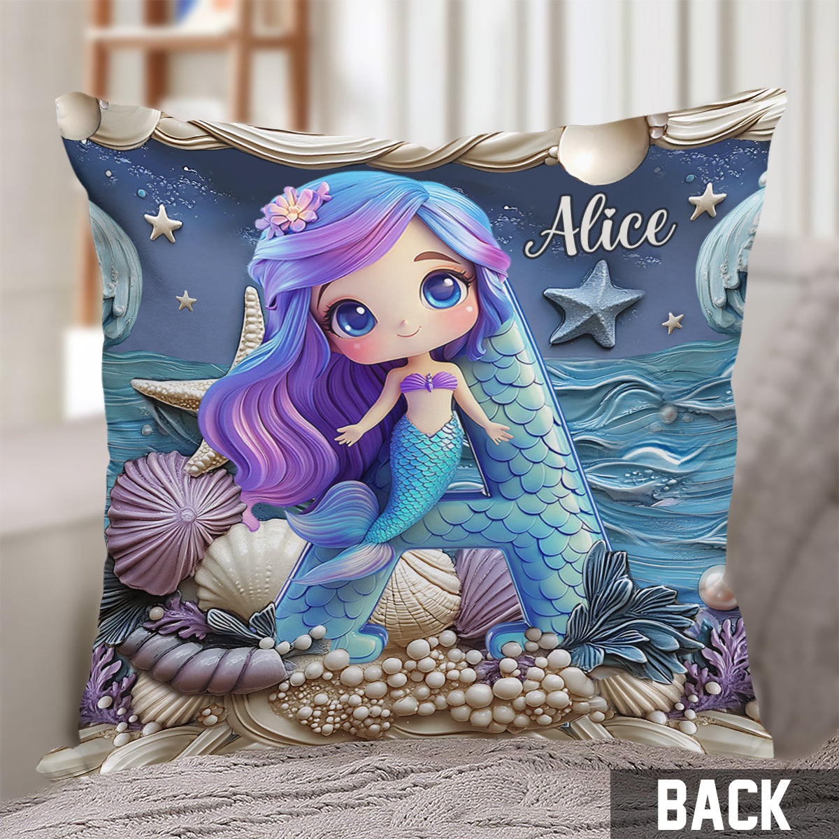 Magical Dream - Personalized Kid Throw Pillow