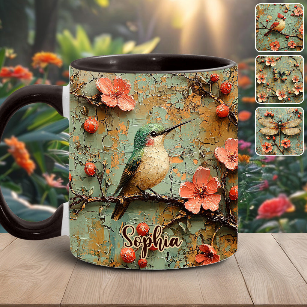 Vintage Soul - Personalized Gardening Accent Mug
