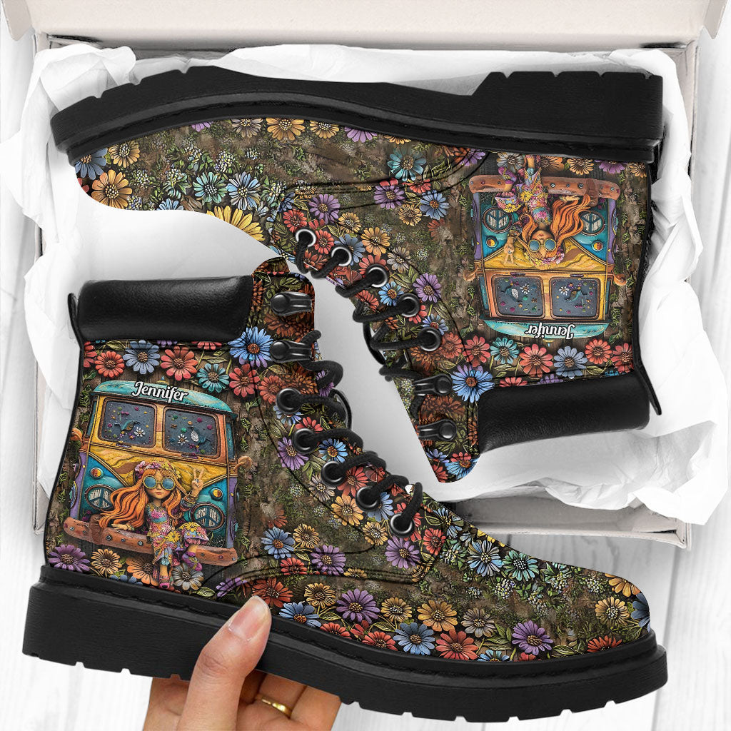 Hippie Soul - Personalized Hippie All Season Boots