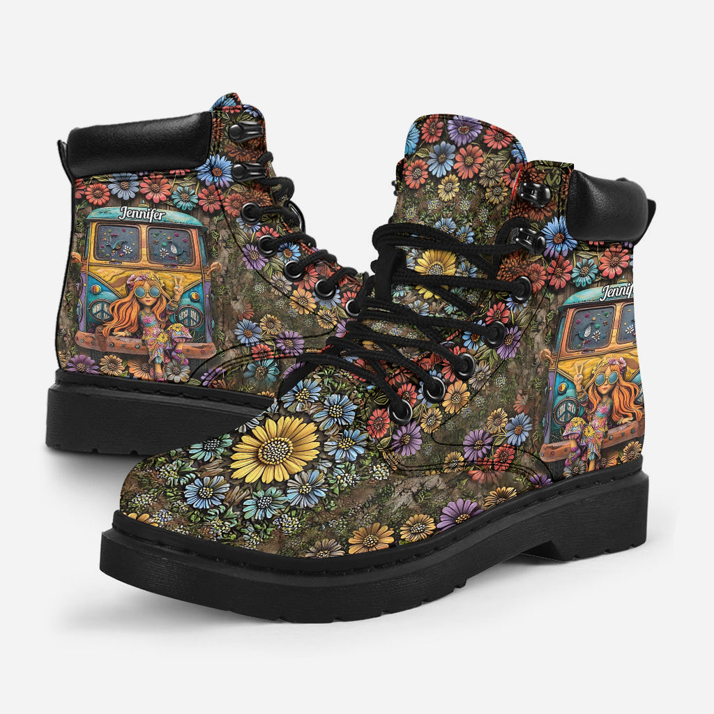 Hippie Soul - Personalized Hippie All Season Boots