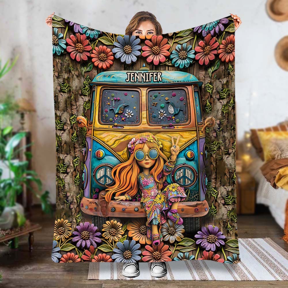 Hippie Soul – Personalisierte Hippie-Decke