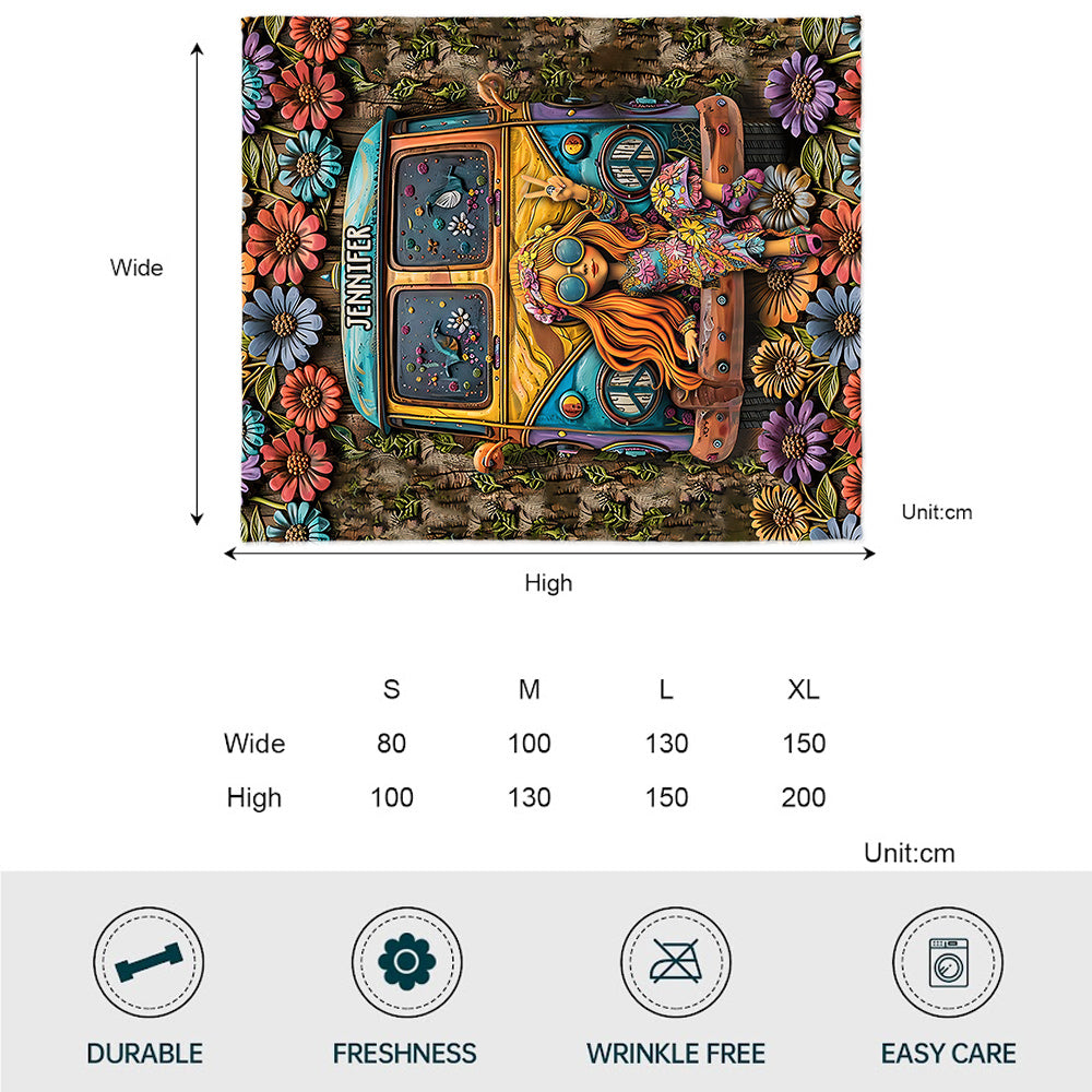 Hippie Soul – Personalisierte Hippie-Decke