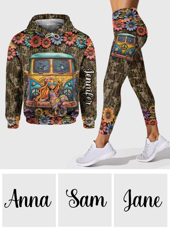Hippie Soul – Personalisierter Hippie-Hoodie und Leggings