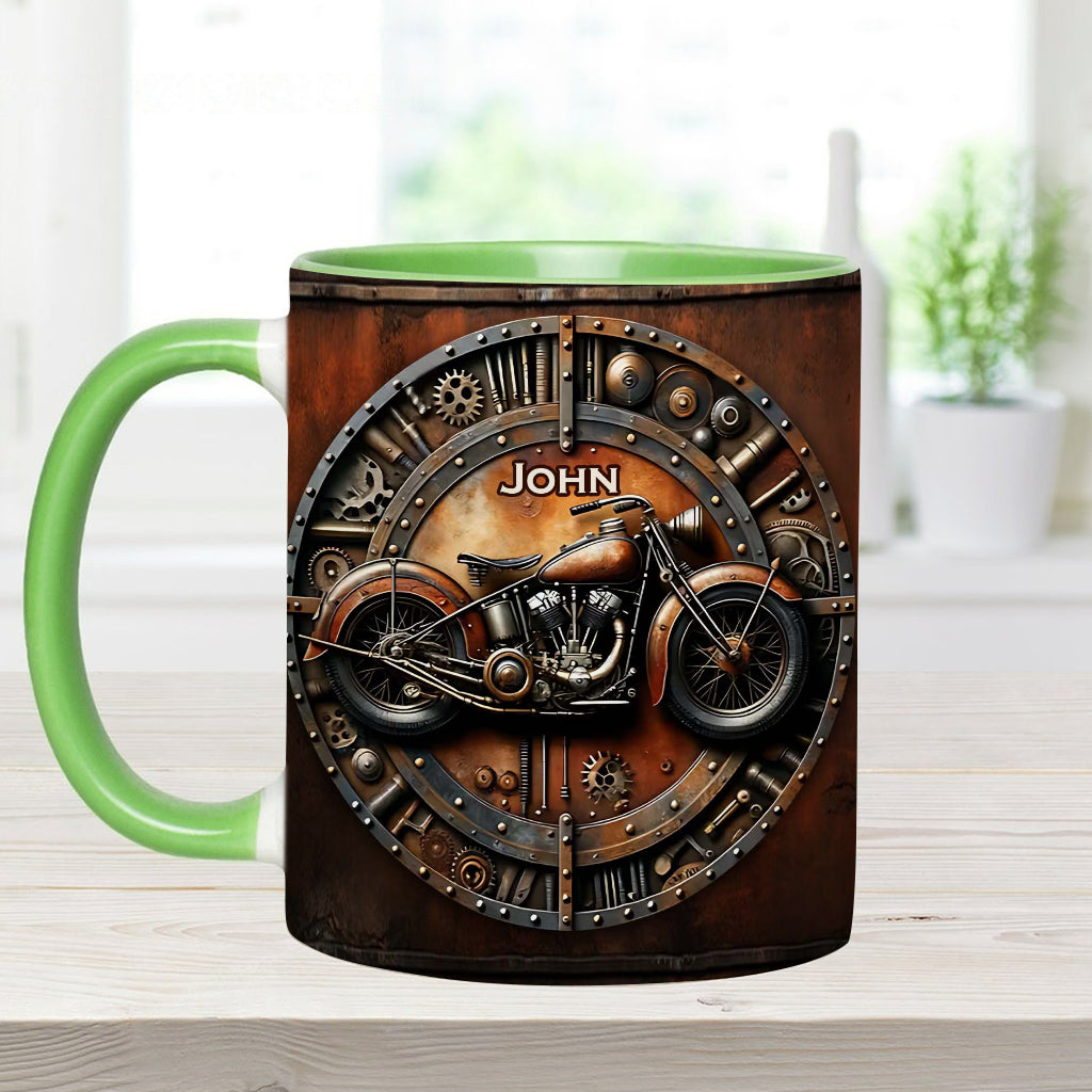 Awesome Bike - Personalized Biker Accent Mug