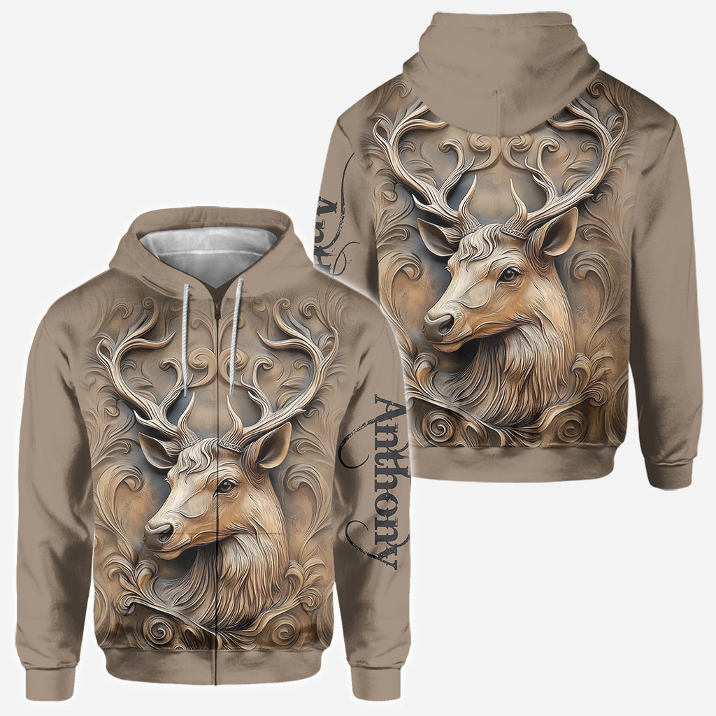 Love Hunting - Personalized Hunting All Over Shirt